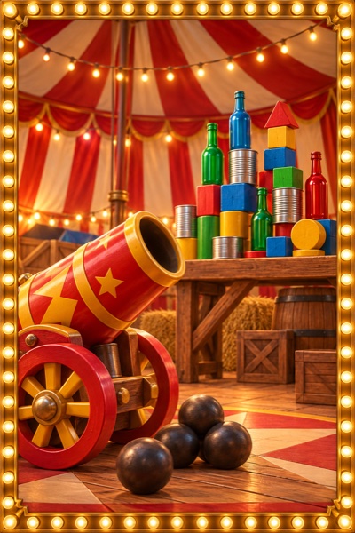 Big Top carnival artwork
