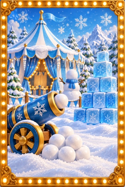 Frosty Fair carnival artwork